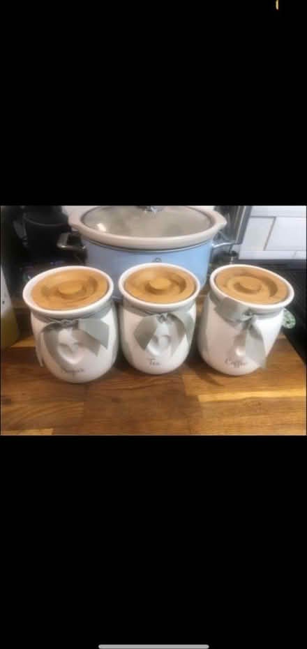Photo of free Tea coffee sugar jar (ME18) #2
