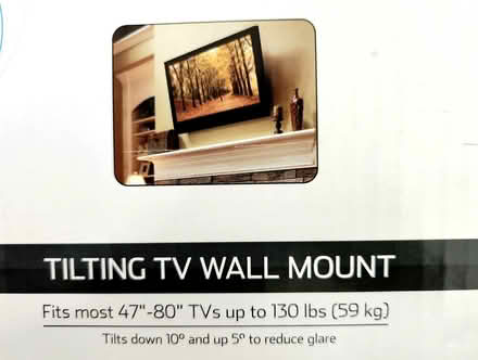 Photo of free Tilting TV wall mount, never used (Clinton Corners) #2
