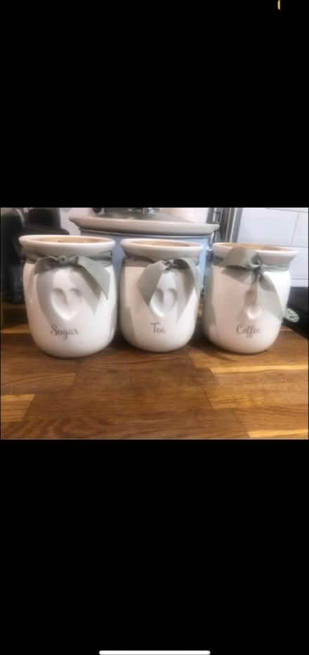 Photo of free Tea coffee sugar jar (ME18) #1