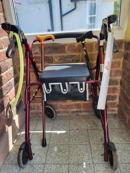 Photo of free Old "Roma" wheeled walker (Hove, BN3) #4
