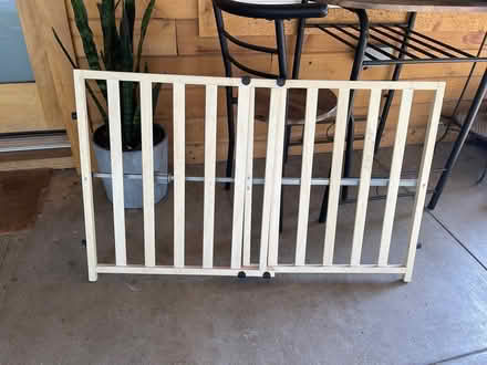 Photo of free Wood dog gate (West Love) #1