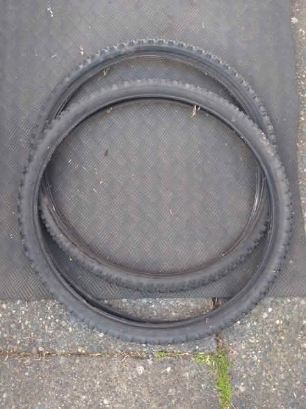 Photo of free 26" x 1.95" mountain bike tires (West Seattle/White Center) #1
