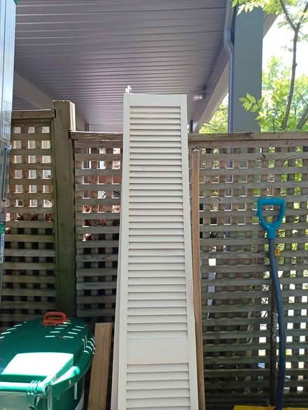 Photo of free Bifold louver doors (Manor Park) #1