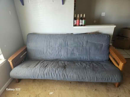 Photo of free Futon with Leg Rest (Suisun City) #3
