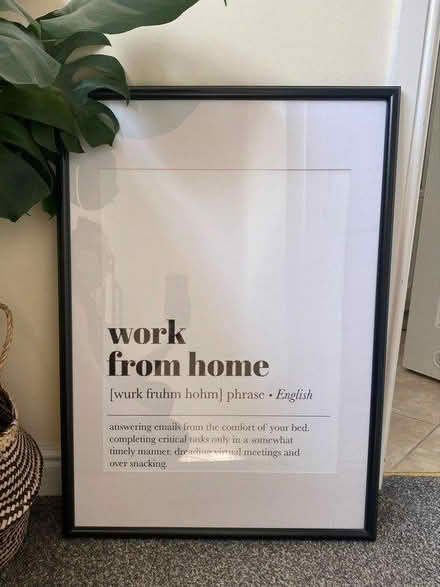 Photo of free Large print with frame (Birchwood, Warrington) #1