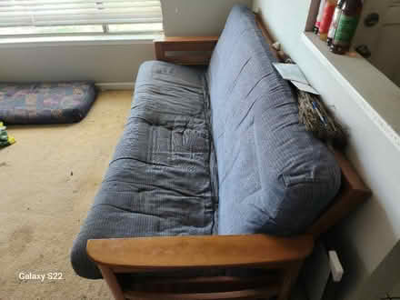 Photo of free Futon with Leg Rest (Suisun City) #2
