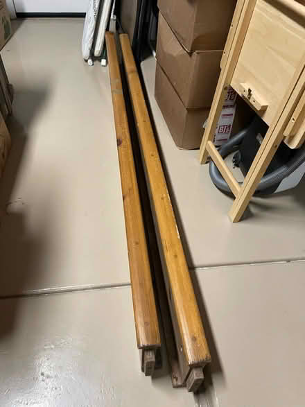 Photo of free King size pine bed frame (Pinnacle Peak& Scottsdale Rd) #2