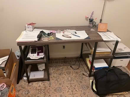 Photo of free Still available! Desk - like new (78722) #1