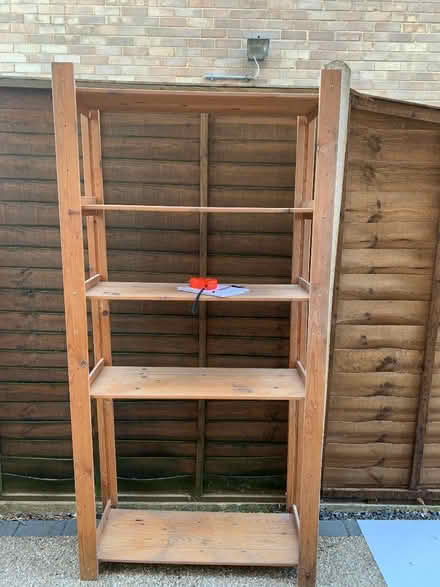 Photo of free Wooden Book Case (Emsworth PO10) #1