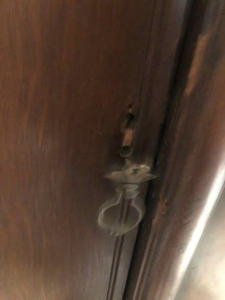Photo of free Vintage Wooden Wardrobe with mirror (EC1 Farringdon) #4