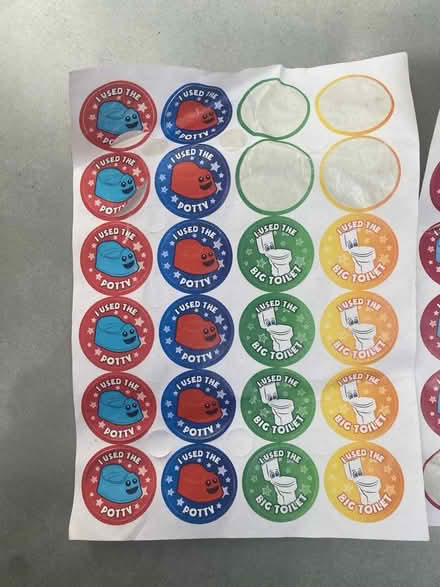 Photo of free Kids potty training stickers (Beckenham) #3