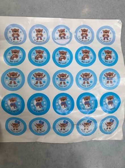 Photo of free Kids potty training stickers (Beckenham) #1