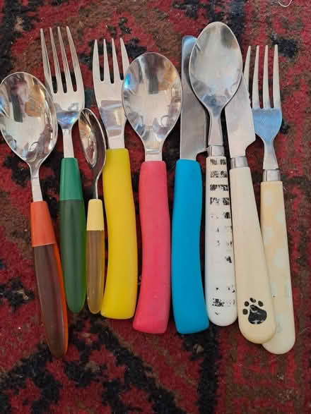 Photo of free Assorted children's cutlery (South Gosforth NE3) #1