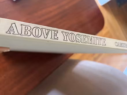 Photo of free Above Yosemite Coffee Table Book (Central San Rafael) #1