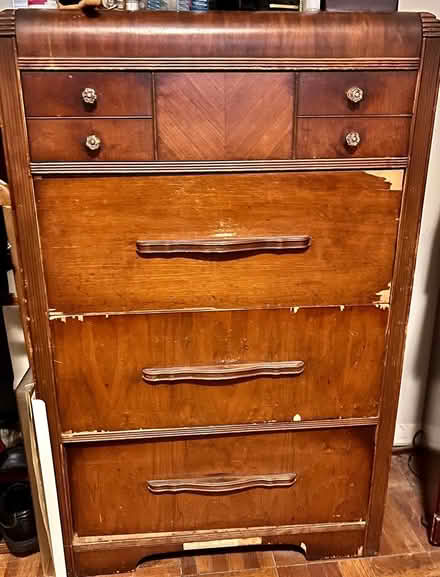 Photo of free Recliner loveseat ,dresser (Cresswood NW) #2