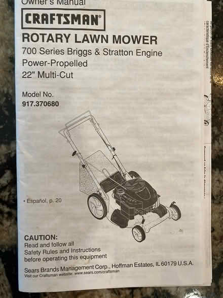 Photo of free Craftsman mower - needs repair (Lake Elmo, MN) #1