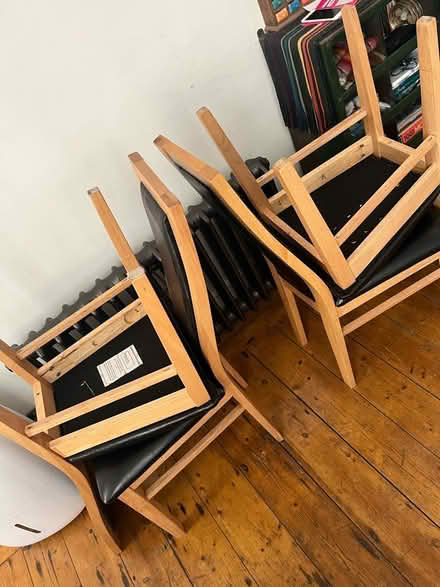Photo of free 4 dining chairs (Levenshulme M19) #4