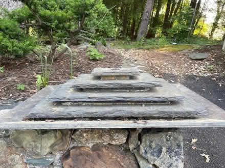 Photo of free Cascading fountain top (Earlysville - near Reservoir) #1