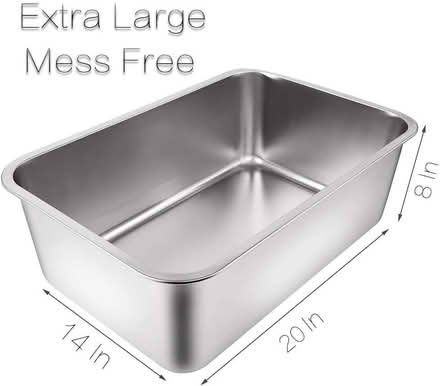 Photo of free Stainless Steel Litter Box (Glenview near Northbrook) #1