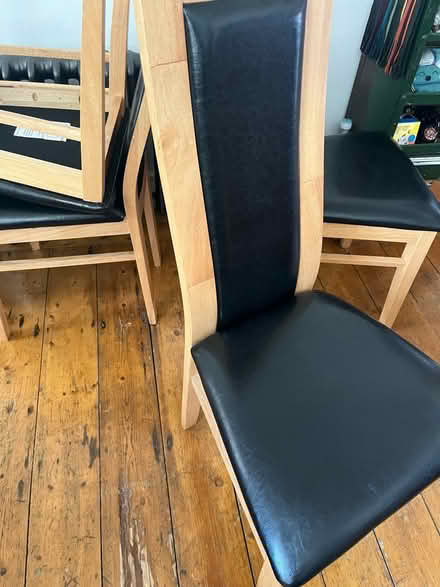 Photo of free 4 dining chairs (Levenshulme M19) #2