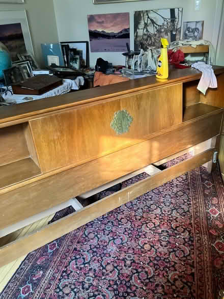Photo of free King headboard (south Evanston) #2