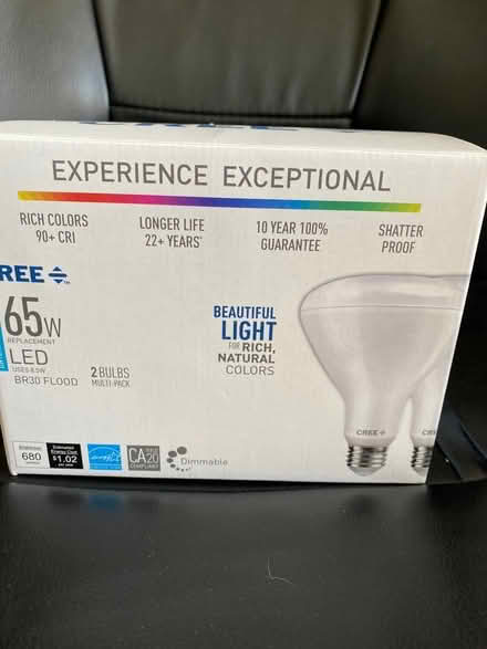 Photo of free One flood light bulb (Galleria) #1