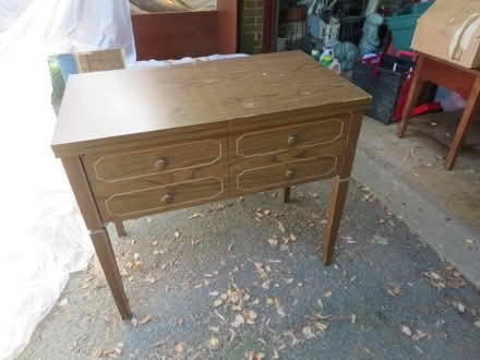 Photo of free Sewing machine table (Oakton off Hunter Mill Rd) #1
