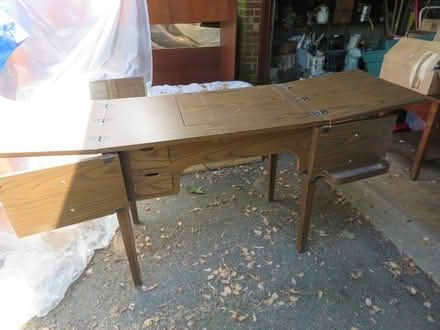 Photo of free Sewing machine table (Oakton off Hunter Mill Rd) #2