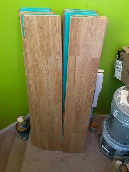 Photo of free 48 pieces of Laminate flooring (Rebel Walk Drive) #1