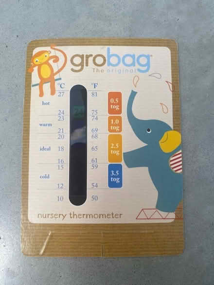 Photo of free Grobag nursery room thermometer (Beckenham) #1