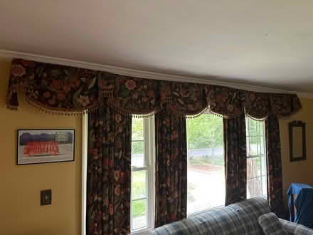 Photo of free Window Treatments / Curtains (Near downtown Greensboro) #1