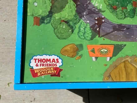 Photo of free Wooden Railway Play Table (48103 near Dicken school) #2