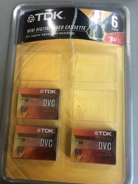Photo of free Mini Digital Video Cassettes (New) (Near Pico-Robertson area) #1