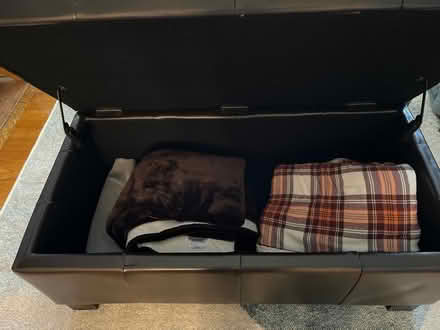 Photo of free ottoman with storage (Northwood) #2