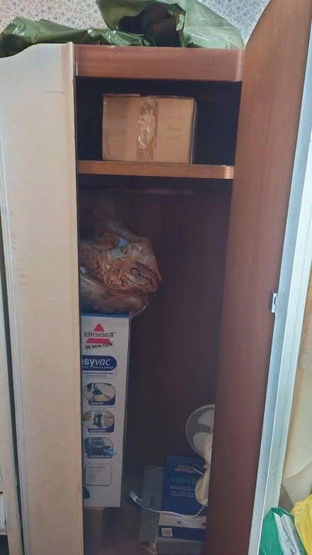 Photo of free Vintage White wood wardrobe CV109DE (Nuneaton) #1