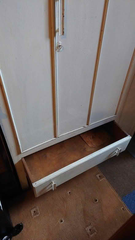 Photo of free Small whitevintage wardrobe CV109DE (Nuneaton) #2