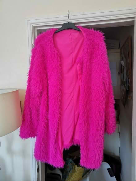 Photo of free Pink faux fur jacket (St Helens TN34) #1