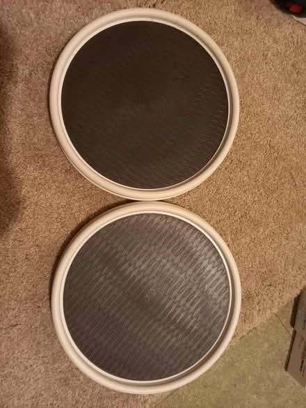 Photo of free 2x white 30cm kitchen turntables (BT9) #1