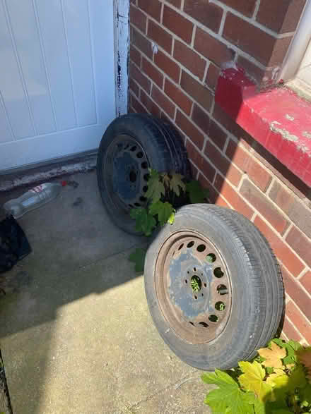 Photo of free Two 14" Tyres and rims (Kearsley) #1