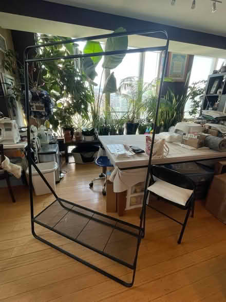 Photo of free Clothing rack (E. Cambridge/Northpoint/CX) #1