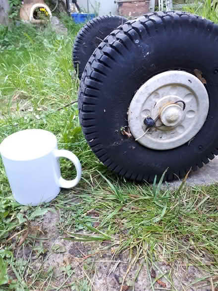Photo of free Wheels on axle. Horsham (Horsham.) #2