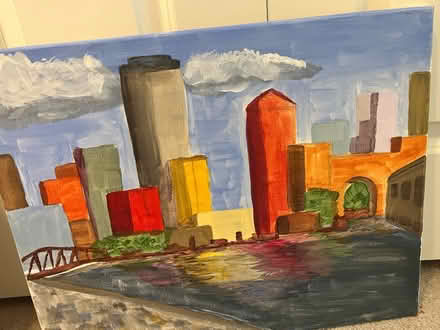 Photo of free Assorted Art and Large Clock (Ayer) #3