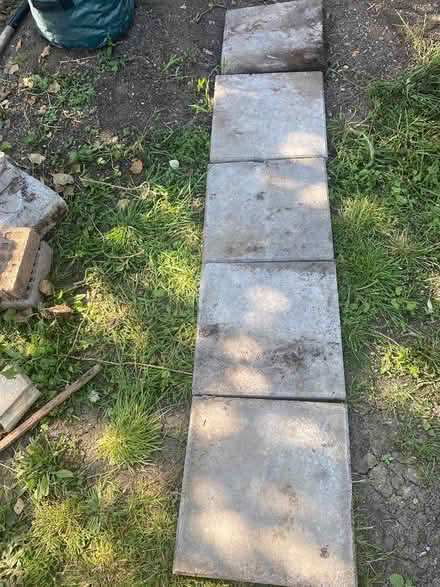 Photo of free 5 paving slabs (Blackrock) #1