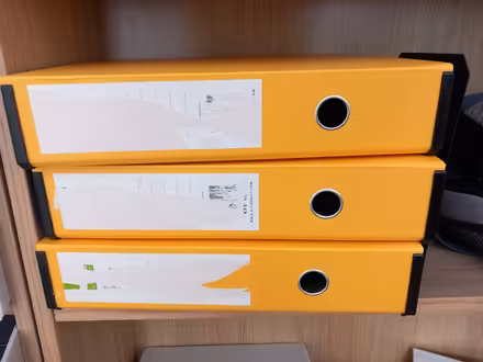 Photo of free Lever arch folders and box files (Bordon) #3