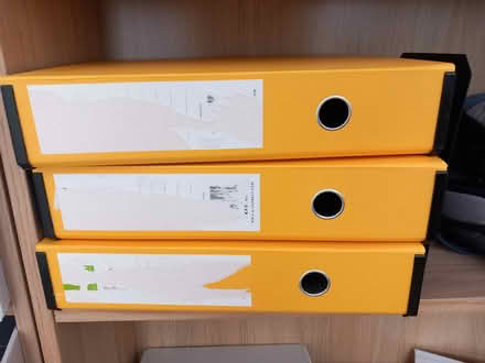 Photo of free Lever arch folders and box files (Bordon) #3
