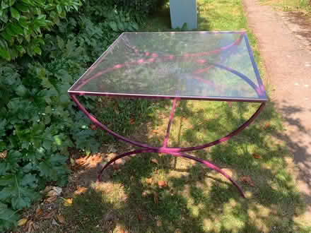 Photo of free Plexi-glass Square Table (540 NE 84th St - Maple Leaf) #2