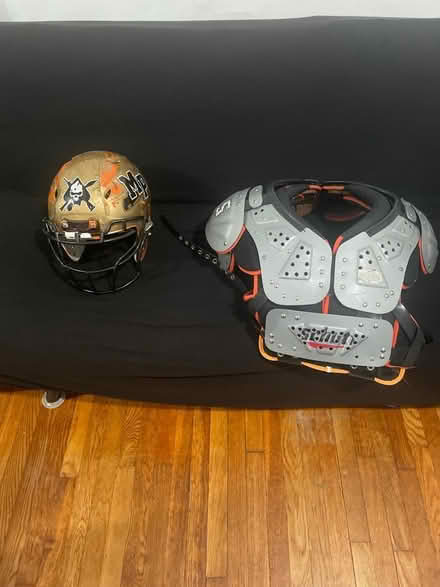 Photo of free Football helmet and shoulder pads (Crown Heights) #1
