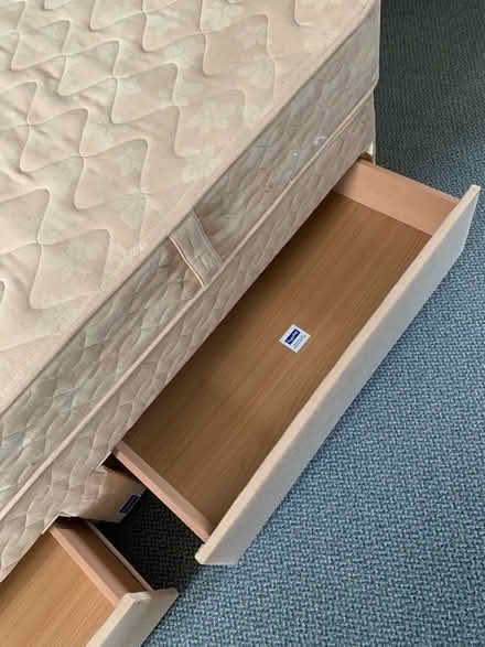 Photo of free single divan/bedding/drawers (Chesterton Cambridge) #3