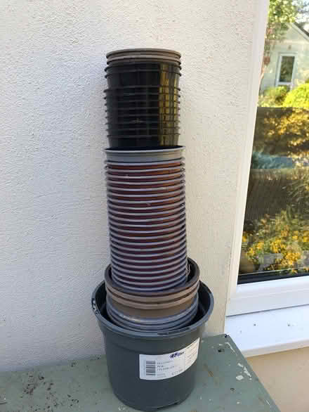 Photo of free Plastic plant pots (Midsomer Norton) #1