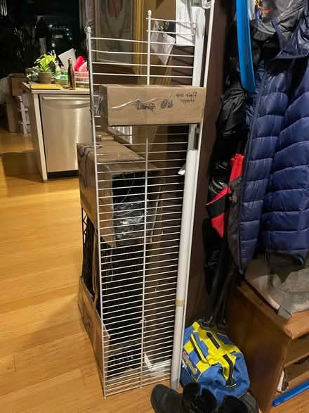Photo of free Wire rack for closet with brackets (E. Cambridge/Northpoint/CX) #1